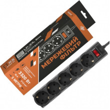 Сетевой фильтр PREMIUM LP-X5 5 м Black (3520Вт) (15512) Сетевой фильтр PREMIUM LP-X5 5 м Black (3520Вт) (15512)