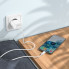 Мережевий зарядний пристрій з кабелем HOCO C109A Fighter single port QC3.0 charger set(Micro) White (6931474784827) (14612)