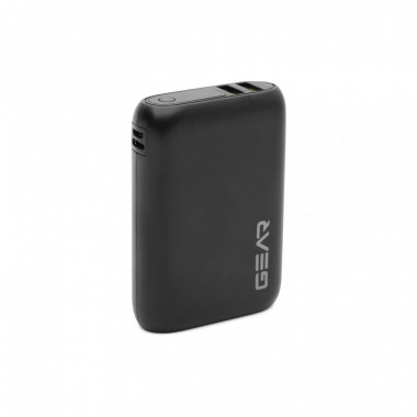 Батарея универсальная GEAR 10000mAh, PD/22.5W, black (WP942P) (21612)