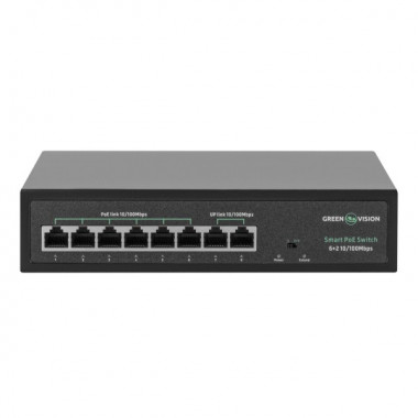 Коммутатор сетевой POE GV-015-D-06+2P (2612)