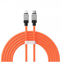 Кабель Baseus CoolPlay Series Fast Charging Cable Type-C to iP 20W 2m Orange (CAKW000107) (14712)