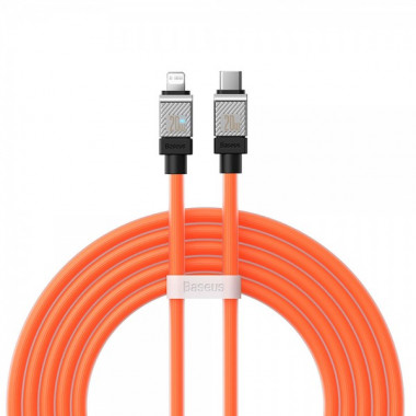 Кабель Baseus CoolPlay Series Fast Charging Cable Type-C to iP 20W 2m Orange (CAKW000107) (14712)