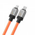 Кабель Baseus CoolPlay Series Fast Charging Cable Type-C to iP 20W 2m Orange (CAKW000107) (14712)