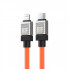 Кабель Baseus CoolPlay Series Fast Charging Cable Type-C to iP 20W 2m Orange (CAKW000107) (14712)