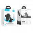 Автотримач для телефона HOCO H79 Vista push-type car holder (center console) Black Metal Gray (6942007647892) (19712)