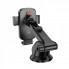 Автотримач для телефона HOCO H79 Vista push-type car holder (center console) Black Metal Gray (6942007647892) (19712)