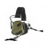 Активные защитные наушники Earmor M32 PLUS (FG) Olive с гарнитурой (712)