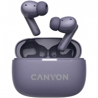 Наушники Canyon TWS-10 OnGo ANC ENC Purple (CNS-TWS10PL) (16812)