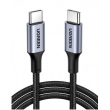 Кабель UGREEN US316 USB-C Cable Aluminum Case with Braided 2m (Black) (UGR-70429) (UGR-70429) (14912)