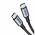 Кабель UGREEN US316 USB-C Cable Aluminum Case with Braided 2m (Black) (UGR-70429) (UGR-70429) (14912)