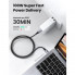 Кабель UGREEN US316 USB-C Cable Aluminum Case with Braided 2m (Black) (UGR-70429) (UGR-70429) (14912)