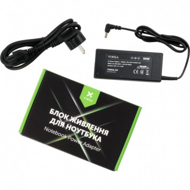 Блок питания к ноутбуку Vinga ACER 90W 19V 4.74A 5.5*1.7 (VPA-1947-AC5517-101) (16032)
