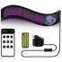 Гибкий экран LED Matrix Panel APP wifi rgb 120*595мм гибкий, полноцветный (19032)