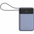 Батарея универсальная Canyon 20000mAh OnPower 600 PD/65W built-in cable Dark Grey (CNS-CPB600DG) (22132)