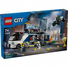 Конструктор LEGO City Передвижная полицейская криминалистическая лаборатория 674 деталей (60418) (17232)