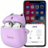 Бездротові навушники HOCO EW45 True wireless stereo headset Lilac Cat (6931474789228) (8432)