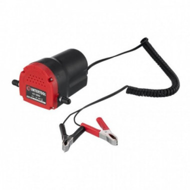 Насос вакуумный 12В для откачки масла и дизельного топлива INTERTOOL AC-0006 (20632)