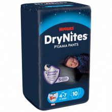 Подгузники Huggies DryNites для мальчиков 4-7 лет 10 шт (5029053527574) (5632)