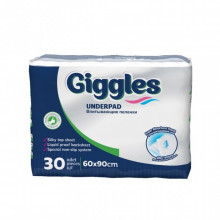 Пеленки для младенцев Giggles 60х90 см 30 шт (8680131202034) (8732)