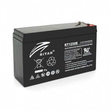 Батарея к ИБП Ritar AGM RT1250B, 12V-5Ah (RT1250B) (15832)