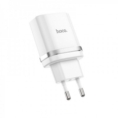 Мережевий зарядний пристрій HOCO C12Q Smart QC3.0 charger 18W White (6931474716262) (19832)