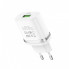 Мережевий зарядний пристрій HOCO C12Q Smart QC3.0 charger 18W White (6931474716262) (19832)