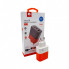 Мережевий зарядний пристрій WUW-C215 65W Charger 2 USB C + USB A white orange (C215) (14932)