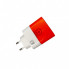 Мережевий зарядний пристрій WUW-C215 65W Charger 2 USB C + USB A white orange (C215) (14932)