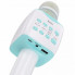 Микрофон с караоке, Bluetooth, AUX, 1200 мАч, HOCO BK5 Cantando, Голубой (20932)
