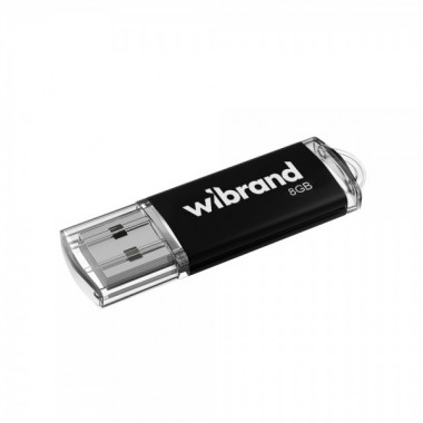 Флеш-накопичувач Wibrand USB 2.0 Cougar 8Gb Black (WI2.0/CU8P1B) (42)