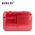 Радиоприёмник с FM USB MicroSD BKK S99 радио на аккумуляторе 18650 Красный (22042)