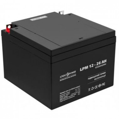 Аккумулятор AGM LPM 12V - 26 Ah (6042)