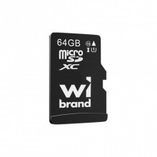 Карта памяти Wibrand 64GB mictoSD class 10 UHS-I (WICDXU1/64GB) (17142)