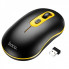 Маніпулятор миша HOCO GM21 Platinum 2.4G business wireless mouse Black Yellow (6931474790941) (8442)