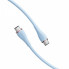 Кабель Vention USB 2.0 C Male to C Male 5A Cable 1.5M Light Blue Silicone Type (TAWSG) (TAWSG) (14642)