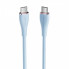 Кабель Vention USB 2.0 C Male to C Male 5A Cable 1.5M Light Blue Silicone Type (TAWSG) (TAWSG) (14642)