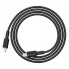 Кабель ACEFAST C2-03 Type-C to Type-C 3A, 60W, 1.2m, silicone, zinc connectors, Black (6974316280729) (19742)