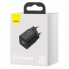 Мережевий зарядний пристрій Baseus Super Si Quick Charger 1C 25W EU Black (CCSP020101) (14842)