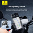 Велотримач для телефона Baseus GoTrip Series Bike Phone Mount Cluster Black (C40572301111-00) (21152)