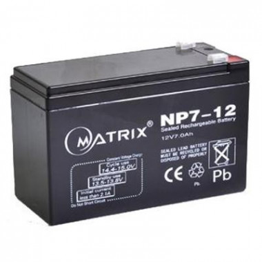 Батарея к ИБП Matrix 12V 7AH (NP7-12) (22252)