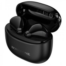 Бездротові навушники BOROFONE BW88 Deep rhyme true wireless BT headset Black (6941991121678) (17452)