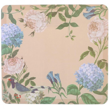 Набір 12 сервірувальних серветок 28x30см підтарільники Floral-120, поліпропілен (5452)