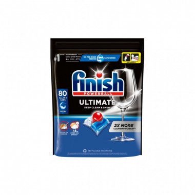 Таблетки для посудомоечных машин Finish Ultimate All in 1 80 шт. (5908252014903) (7452)