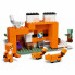 Конструктор LEGO Minecraft Лисья хижина 193 детали (21178) (15652)