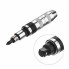 Отвертка ударная с комплектом насадок 6 ед. INTERTOOL HT-0431 (17752)