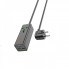 Мережевий подовжувач HOCO AC9A Talent PD30W(1C2A with 1 socket) desktop charger Black (6942007601634) (18952)