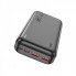 Зовнішній акумулятор HOCO J101A Astute 22.5W fully compatible power bank 20000mAh Black (6931474782496) (21162)