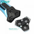 Электробритва аккумуляторная VGR V-313 BLUE, роторная, влагозащита IPX7 (22362)