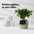 Інтерактивний розумний горщик для рослин Ivy Smart Planter Tuya AI, White (ISPTAW) (15462)