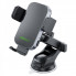 Автотримач для телефона з БЗП ACEFAST D53 wireless charging car holder with electric clamp for dashboard Black (6974316284246) (14762)
